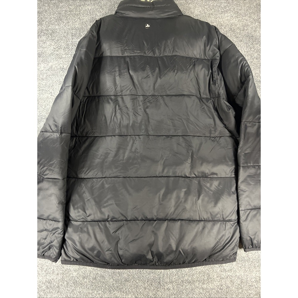 Swiss Tech Men's Packable Puffer Jacket Black Size Small S 34-36 Full Zip - Picture 8 of 10